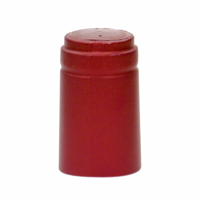 Термоусадочный колпачок на бутылку 32/55, красный