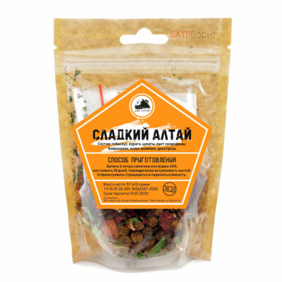 Сладкий Алтай Дед Алтай, набор трав и специй
