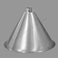 Конусная крышка “Аламбик” D400 (для куба диаметром 400мм) – кламп 2 дюйма